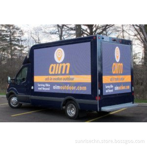 High Resolution LED Outdoor Advertising Displays: P6 Truck-mounted LED Billboards in the US Market